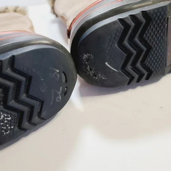 Sorel Joan of Arctic Waterproof Faux Fur Brown Lace Up Tall Boots size 8 - Picture 11 of 16